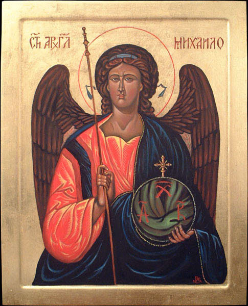 Св. Арх. Михаило (икона на дасци)